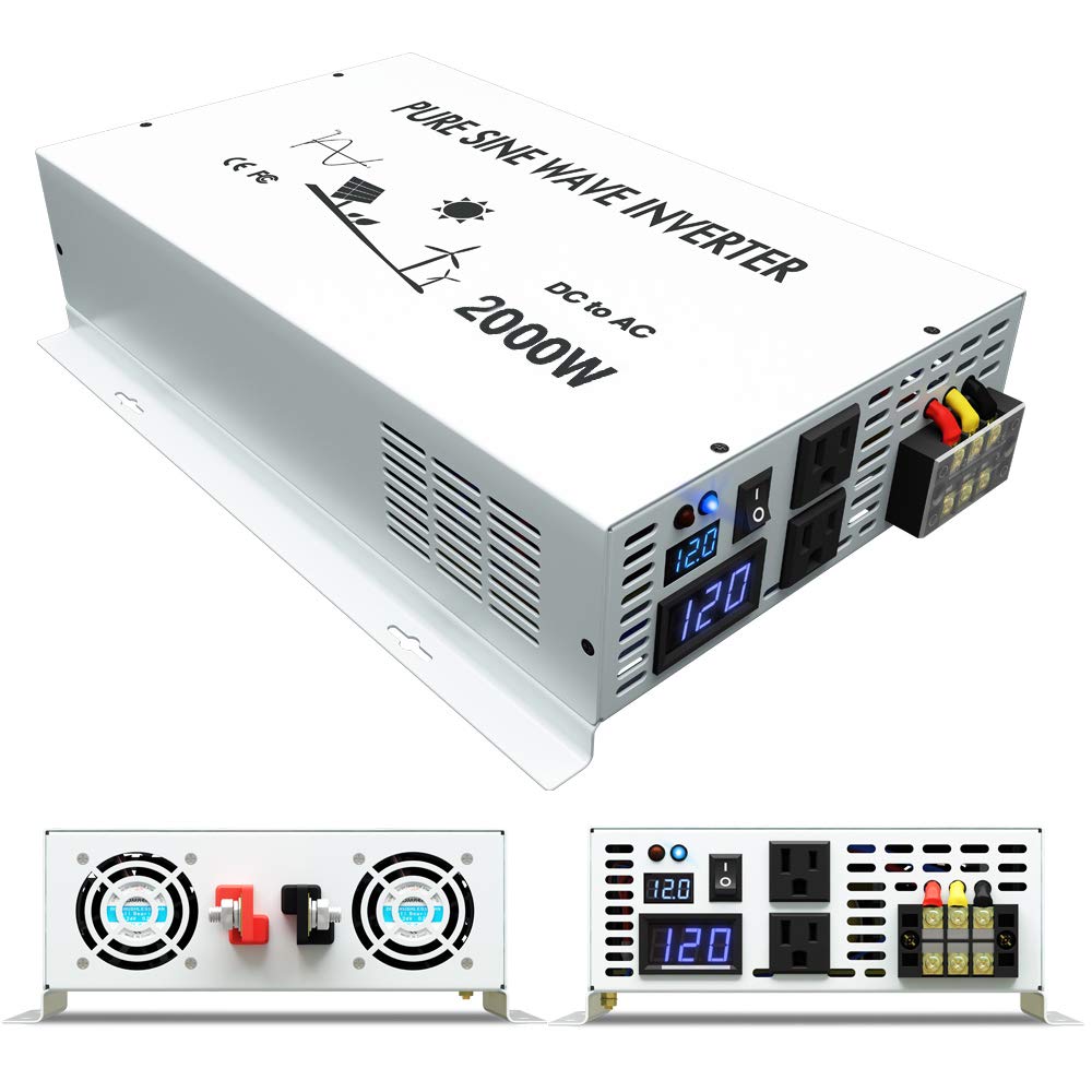 Inverter Pure Sine Wave 60Hz 120V 3000W - Tắt Lưới Biến Tần Năng Lượng