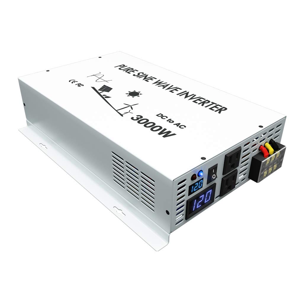 Bộ biến tần điện sóng sin chuẩ - đánh giá và giá Inverter Pure Sine Wave 60Hz 120V 3000W